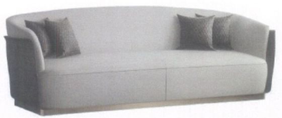 CQC Commercial Mid Century Modern Settee Hotel Lobby أثاث