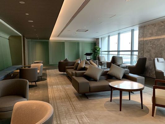 مجموعة أثاث من الخشب الصلب ASCOTT مجموعات غرفة المعيشة للشقق ODM